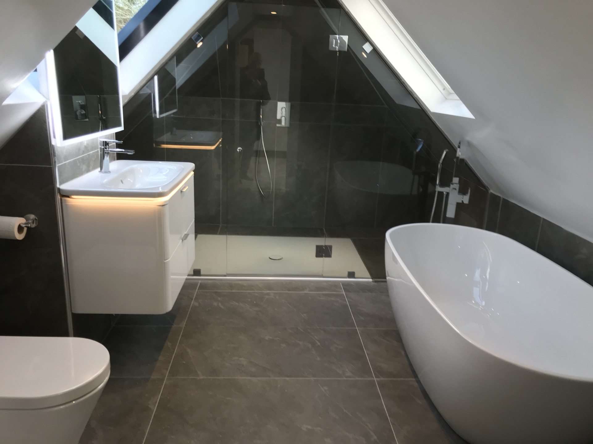 Bathroom install